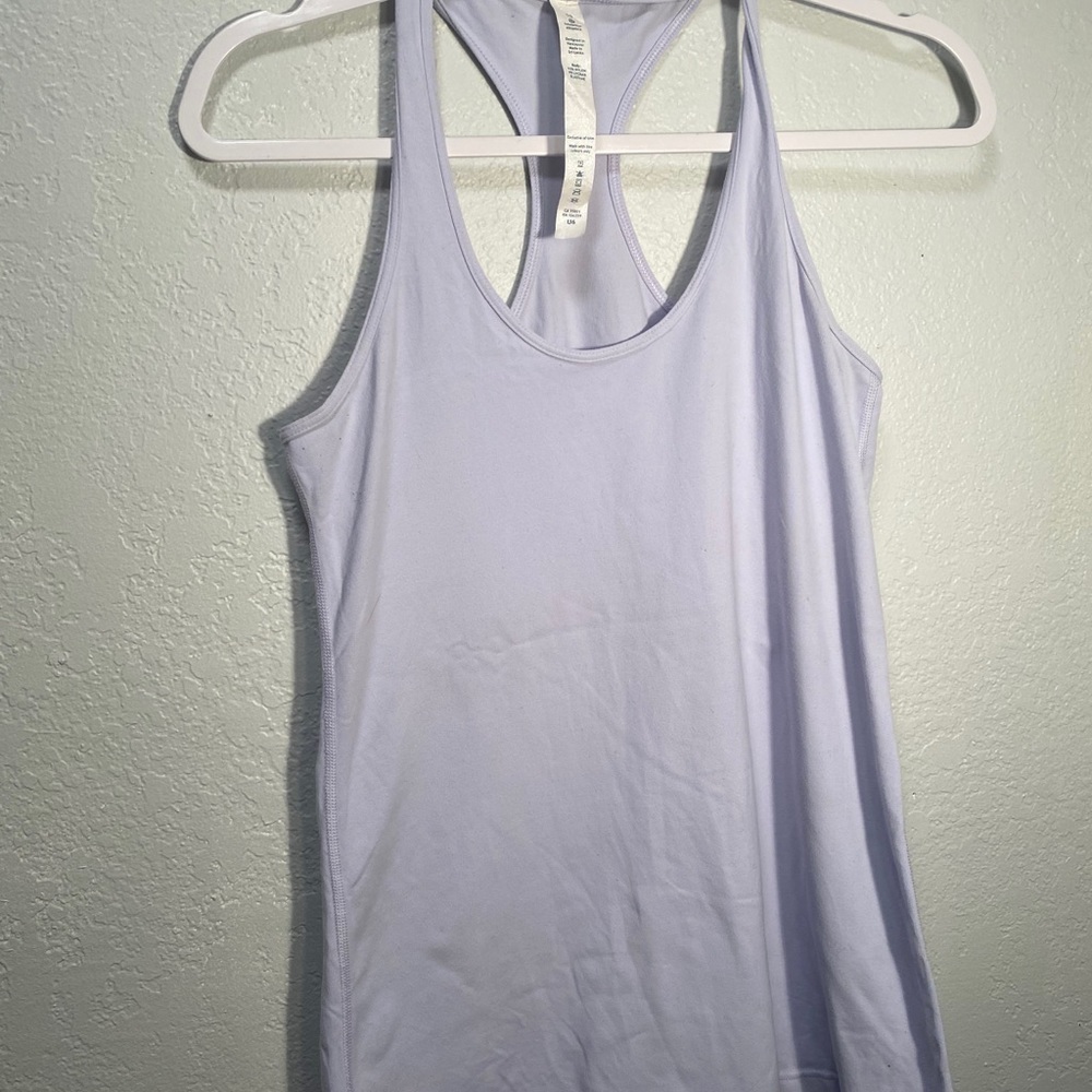lululemon Sz 10 Womens Tank Top White